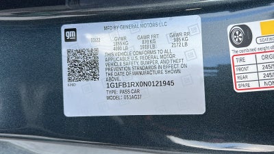 2022 Chevrolet Camaro 1LT