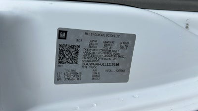 2020 Chevrolet Express Cargo 2500 WT