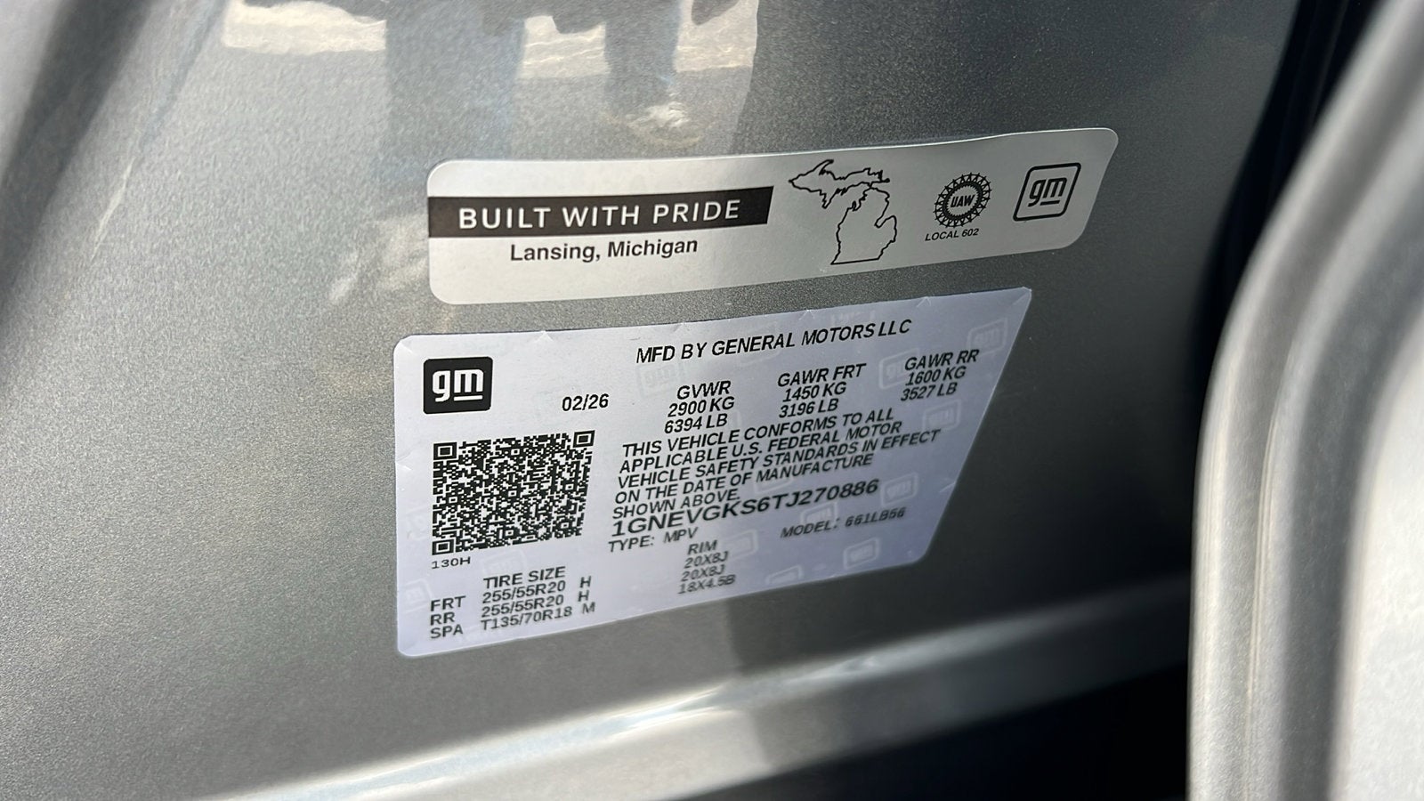 2026 Chevrolet Traverse LT