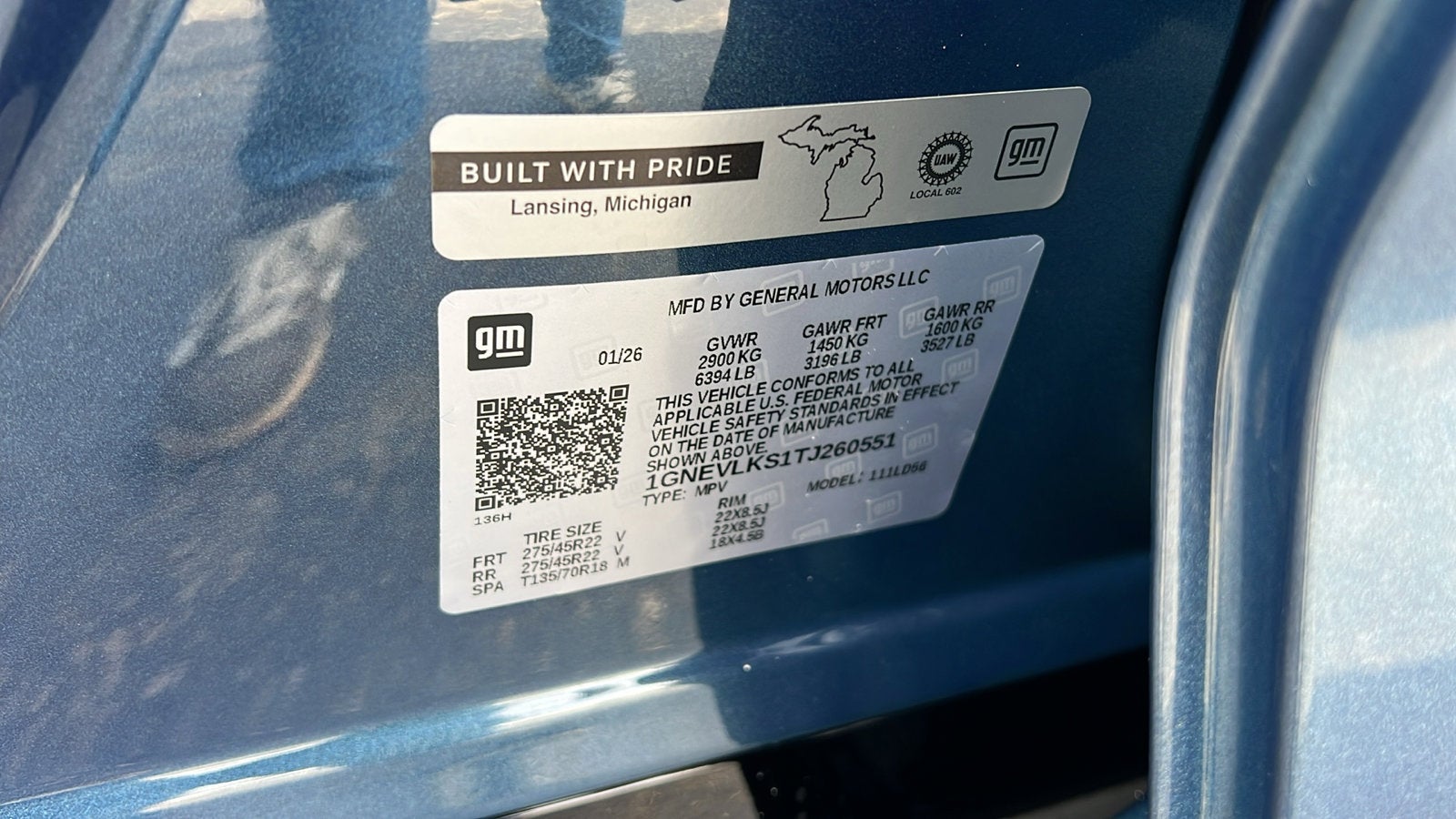 2026 Chevrolet Traverse RS