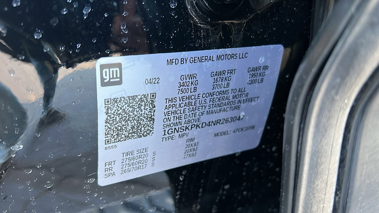 2022 Chevrolet Tahoe Z71