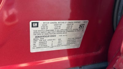 2018 Chevrolet Equinox Premier