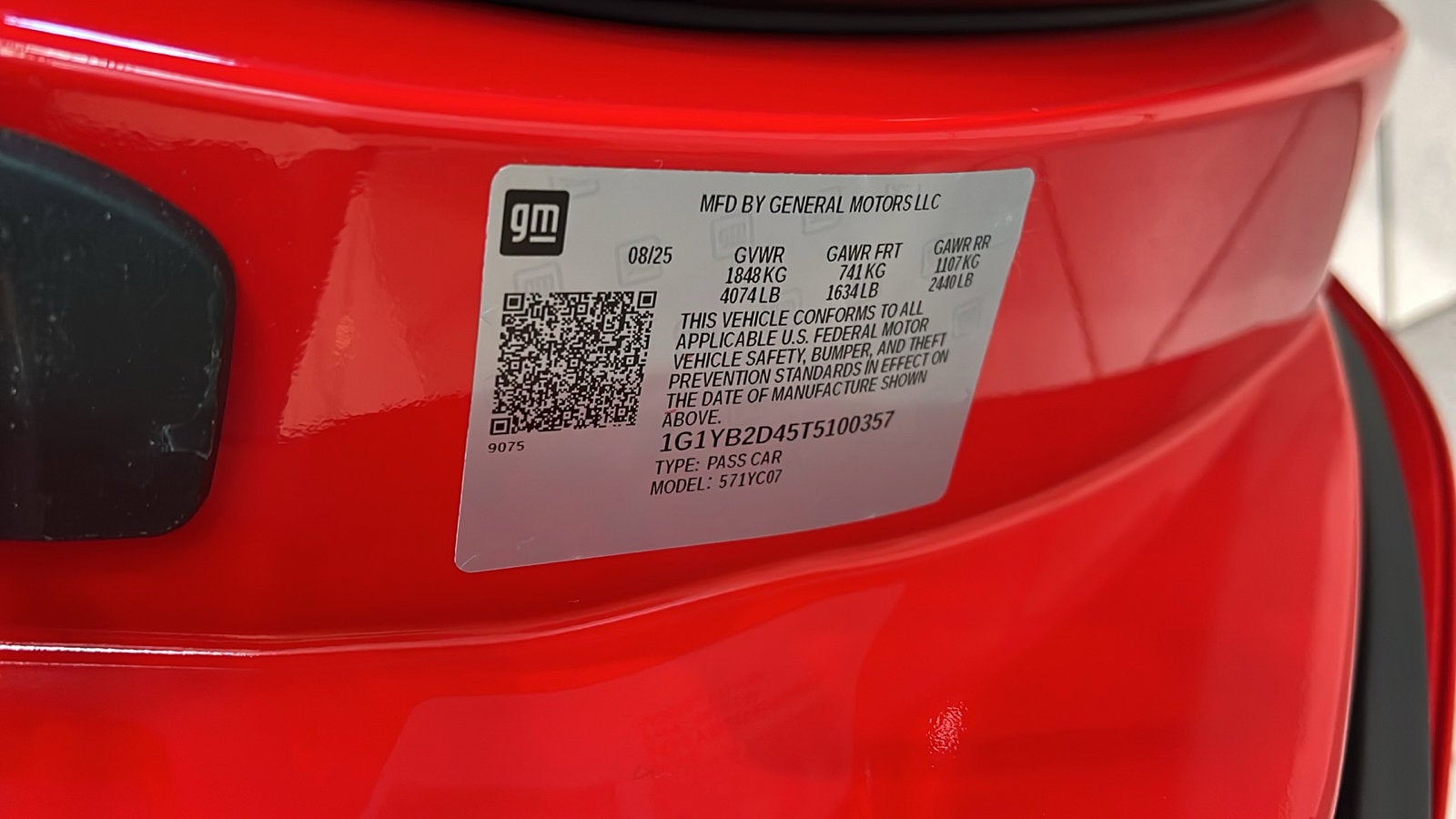 2026 Chevrolet Corvette Stingray 2LT