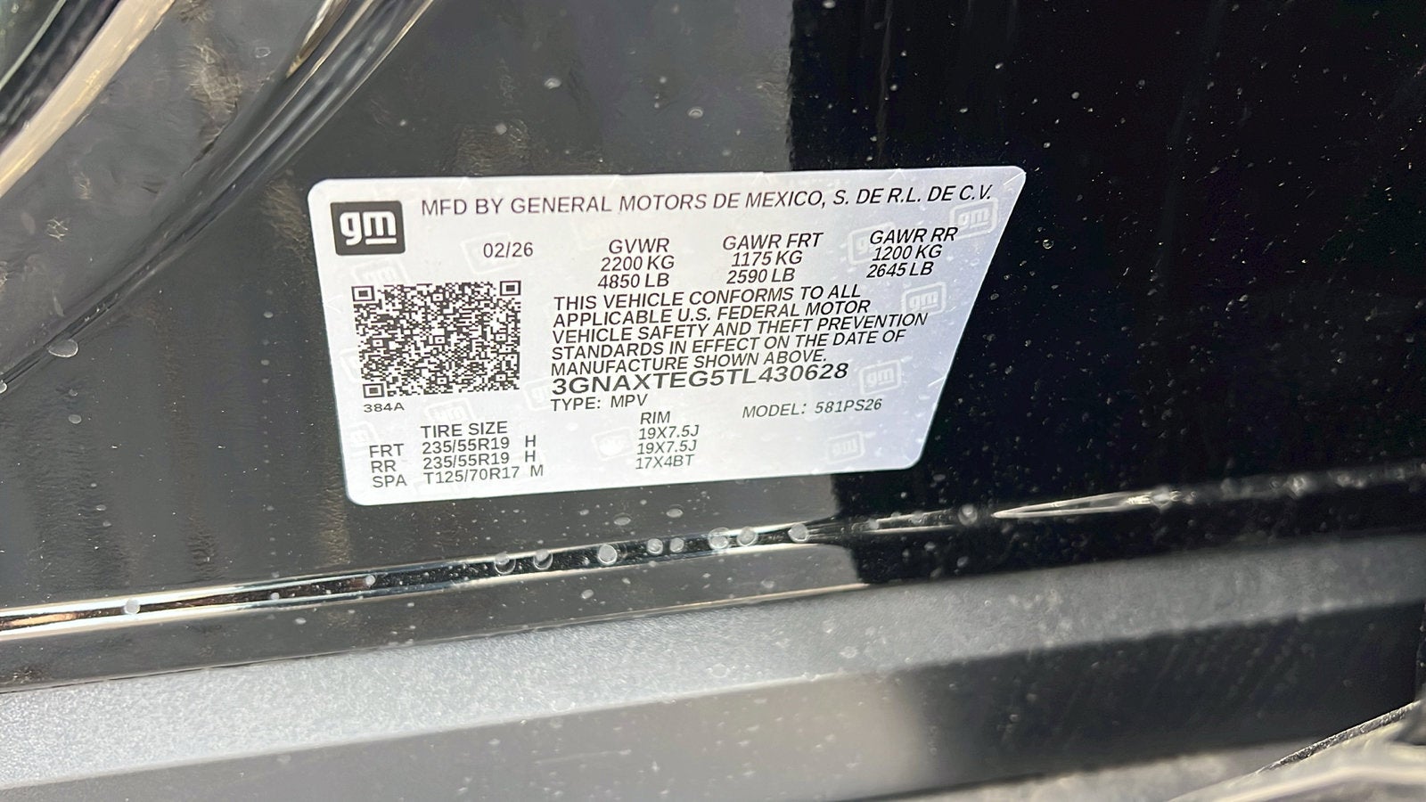 2026 Chevrolet Equinox RS